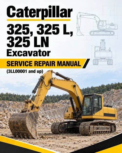 Caterpillar CAT 325, 325 L, 325 LN Excavator Service Repair Manual (3LL00001 and up) Caterpillar CAT 325, 325 L, 325 LN Excavator Service Repair Manual (3LL00001 and up)