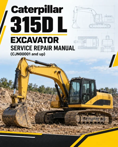 Caterpillar CAT 315D L Excavator Service Repair Manual (CJN00001 and up) Caterpillar CAT 315D L Excavator Service Repair Manual (CJN00001 and up)