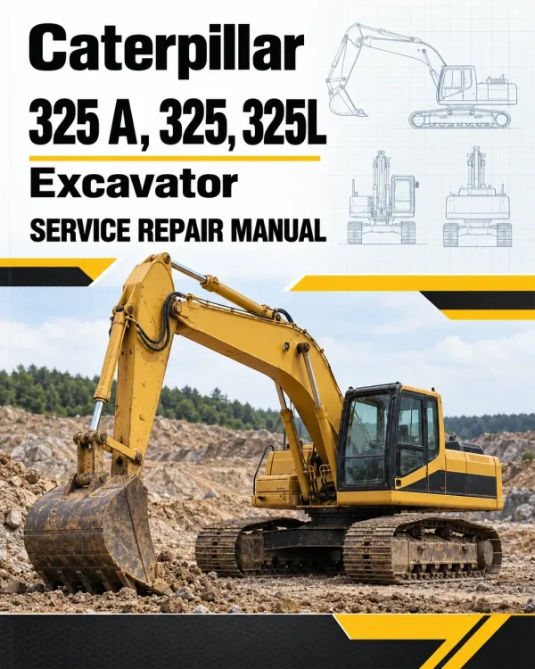 Caterpillar CAT 325 A, 325, 325L Excavator Service Repair Manual (6RM00001 and up)