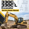 Caterpillar CAT 330C, 330C L Excavator Service Repair Manual (MCA00001 and up)