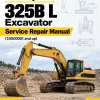 Caterpillar CAT 325B L Excavator Service Repair Manual (1GS00001 and up)