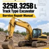 Caterpillar CAT 325B, 325B L Track Type Excavator Service Repair Manual (8PR00001 and up)