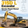 Caterpillar CAT 315D L Excavator Service Repair Manual (JHA00001 and up)