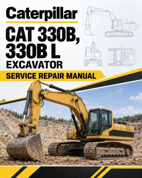 Caterpillar CAT 330B, 330B L Excavator Service Repair Manual (8SR00001 and up) Caterpillar CAT 330B, 330B L Excavator Service Repair Manual (8SR00001 and up)