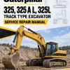 Caterpillar CAT 325, 325 A L, 325L Track Type Excavator Service Repair Manual (9KL00001 and up)