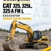 Caterpillar CAT 325, 325L, 325 A FM L Excavator Service Repair Manual (7LM00001 and up) Caterpillar CAT 325, 325L, 325 A FM L Excavator Service Repair Manual (7LM00001 and up)