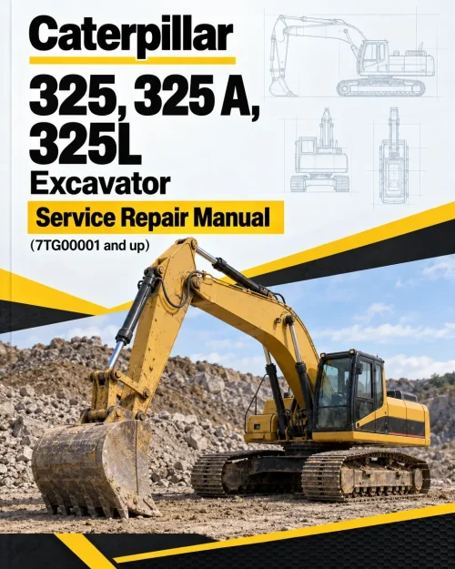 Caterpillar CAT 325, 325 A, 325L Excavator Service Repair Manual (7TG00001 and up) Caterpillar CAT 325, 325 A, 325L Excavator Service Repair Manual (7TG00001 and up)