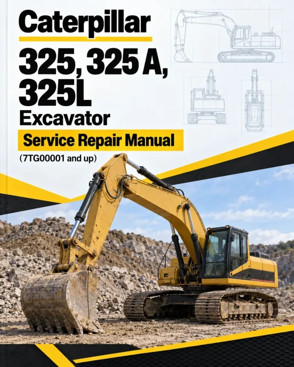 Caterpillar CAT 325, 325 A, 325L Excavator Service Repair Manual (7TG00001 and up) Caterpillar CAT 325, 325 A, 325L Excavator Service Repair Manual (7TG00001 and up)