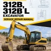 Caterpillar CAT 312B, 312B L Excavator Service Repair Manual (9NW00001 and up) Caterpillar CAT 312B, 312B L Excavator Service Repair Manual (9NW00001 and up)