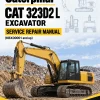 Caterpillar CAT 323D2 L Excavator Service Repair Manual (KBX00001 and up)