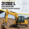 Caterpillar CAT 312D2 L Excavator Service Repair Manual (MPP00001 and up)