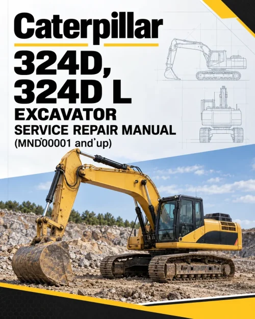 Caterpillar CAT 324D, 324D L Excavator Service Repair Manual (MND00001 and up) Caterpillar CAT 324D, 324D L Excavator Service Repair Manual (MND00001 and up)