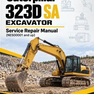 Caterpillar CAT 323D SA Excavator Service Repair Manual (NES00001 and up)