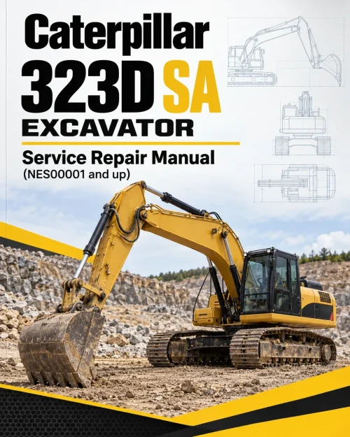 Caterpillar CAT 323D SA Excavator Service Repair Manual (NES00001 and up) Caterpillar CAT 323D SA Excavator Service Repair Manual (NES00001 and up)