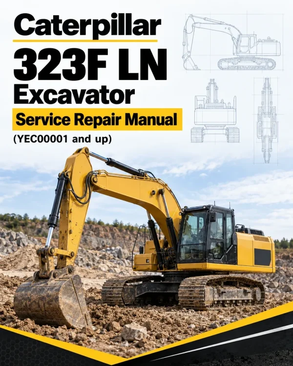 Caterpillar CAT 323F LN Excavator Service Repair Manual (YEC00001 and up)