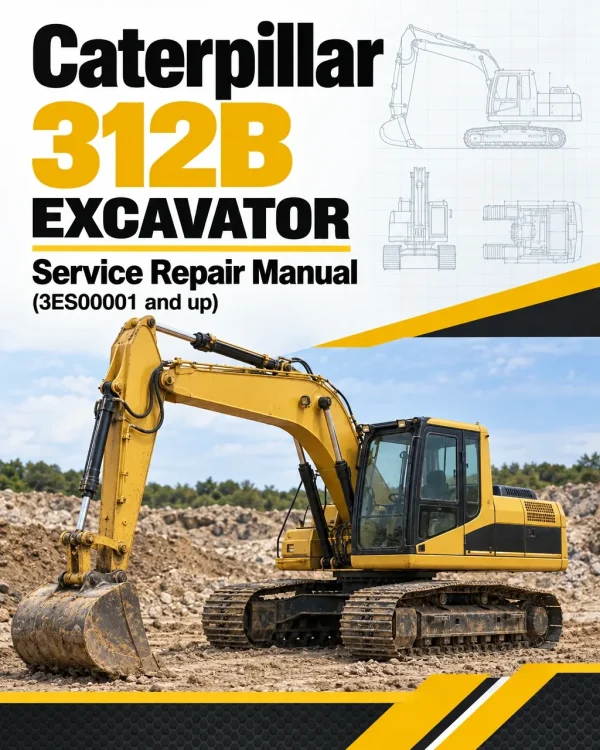 Caterpillar CAT 312B Excavator Service Repair Manual (3ES00001 and up) Caterpillar CAT 312B Excavator Service Repair Manual (3ES00001 and up)