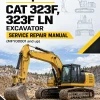 Caterpillar CAT 323F, 323F LN Excavator Service Repair Manual (MFY00001 and up)