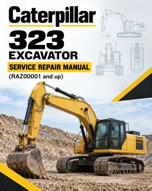 Caterpillar CAT 323 Excavator Service Repair Manual (RAZ00001 and up) Caterpillar CAT 323 Excavator Service Repair Manual (RAZ00001 and up)