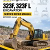 Caterpillar CAT 323F, 323F L Excavator Service Repair Manual (KBY00001 and up) Caterpillar CAT 323F, 323F L Excavator Service Repair Manual (KBY00001 and up)