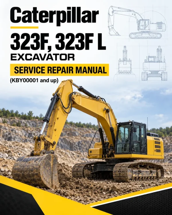 Caterpillar CAT 323F, 323F L Excavator Service Repair Manual (KBY00001 and up) Caterpillar CAT 323F, 323F L Excavator Service Repair Manual (KBY00001 and up)