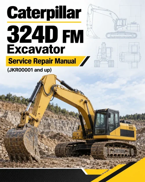 Caterpillar CAT 324D FM Excavator Service Repair Manual (JKR00001 and up)