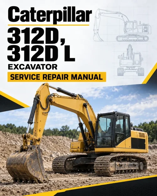Caterpillar CAT 312D, 312D L Excavator Service Repair Manual (PHH00001 and up) Caterpillar CAT 312D, 312D L Excavator Service Repair Manual (PHH00001 and up)