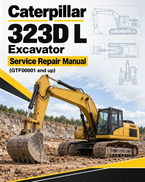 Caterpillar CAT 323D L Excavator Service Repair Manual (GTF00001 and up) Caterpillar CAT 323D L Excavator Service Repair Manual (GTF00001 and up)