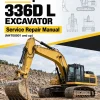 Caterpillar CAT 336D L Excavator Service Repair Manual (M4T00001 and up)