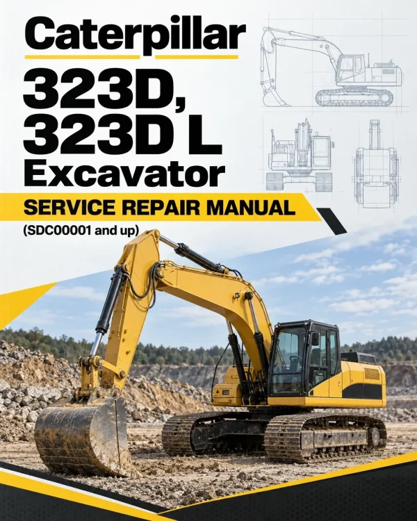 Caterpillar CAT 323D, 323D L Excavator Service Repair Manual (SDC00001 and up) Caterpillar CAT 323D, 323D L Excavator Service Repair Manual (SDC00001 and up)