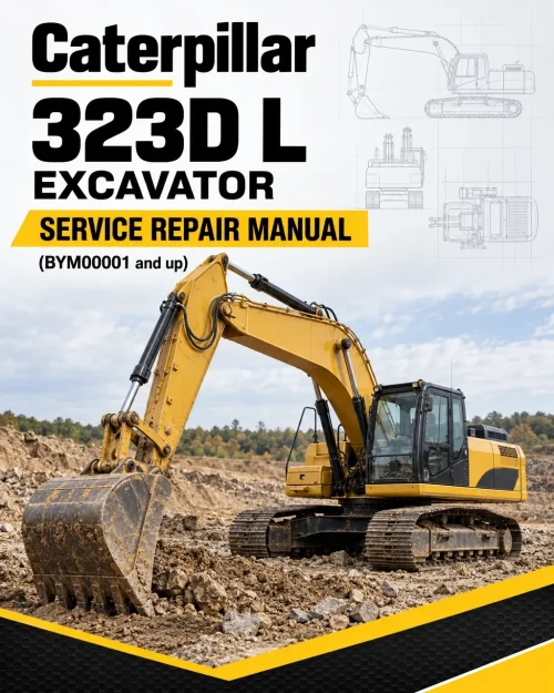 Caterpillar CAT 323D L Excavator Service Repair Manual (BYM00001 and up) Caterpillar CAT 323D L Excavator Service Repair Manual (BYM00001 and up)