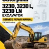 Caterpillar CAT 323D, 323D L, 323D LN Excavator Service Repair Manual (ZMF00001 and up) Caterpillar CAT 323D, 323D L, 323D LN Excavator Service Repair Manual (ZMF00001 and up)