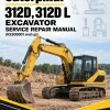 Caterpillar CAT 312D, 312D L Excavator Service Repair Manual (KES00001 and up) Caterpillar CAT 312D, 312D L Excavator Service Repair Manual (KES00001 and up)