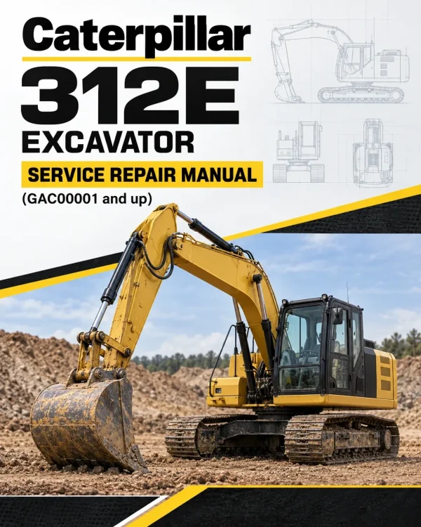 Caterpillar CAT 312E Excavator Service Repair Manual (GAC00001 and up) Caterpillar CAT 312E Excavator Service Repair Manual (GAC00001 and up)