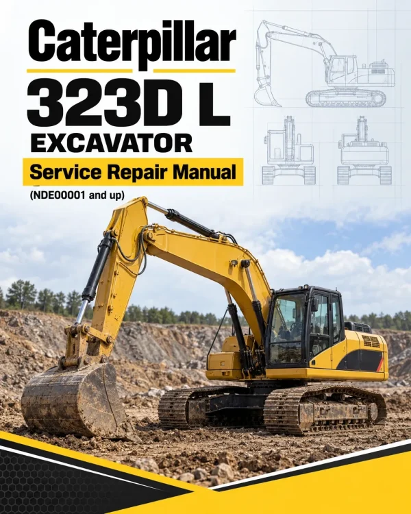 Caterpillar CAT 323D L Excavator Service Repair Manual (NDE00001 and up) Caterpillar CAT 323D L Excavator Service Repair Manual (NDE00001 and up)