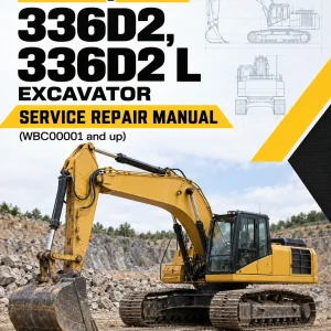 Caterpillar CAT 336D2, 336D2 L Excavator Service Repair Manual (WBC00001 and up)