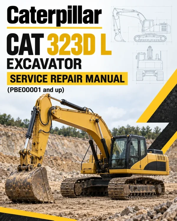 Caterpillar CAT 323D L Excavator Service Repair Manual (PBE00001 and up) Caterpillar CAT 323D L Excavator Service Repair Manual (PBE00001 and up)