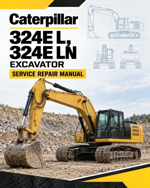 Caterpillar CAT 324E L, 324E LN Excavator Service Repair Manual (LDG00001 and up)