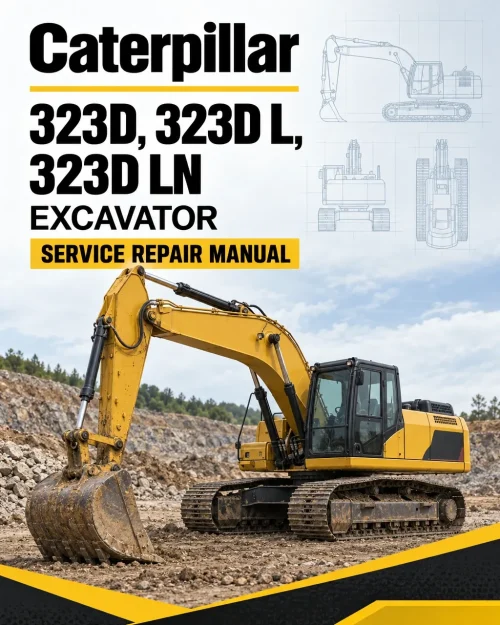 Caterpillar CAT 323D, 323D L, 323D LN Excavator Service Repair Manual (CWG00001 and up) Caterpillar CAT 323D, 323D L, 323D LN Excavator Service Repair Manual (CWG00001 and up)