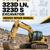 Caterpillar CAT 323D LN, 323D S Excavator Service Repair Manual (CYD00001 and up) Caterpillar CAT 323D LN, 323D S Excavator Service Repair Manual (CYD00001 and up)
