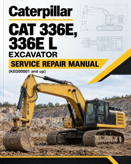 Caterpillar CAT 336E, 336E L Excavator Service Repair Manual (KED00001 and up) Caterpillar CAT 336E, 336E L Excavator Service Repair Manual (KED00001 and up)