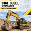 Caterpillar CAT 336E, 336E L Excavator Service Repair Manual (GTJ00001 and up)