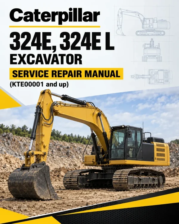 Caterpillar CAT 324E, 324E L Excavator Service Repair Manual (KTE00001 and up) Caterpillar CAT 324E, 324E L Excavator Service Repair Manual (KTE00001 and up)