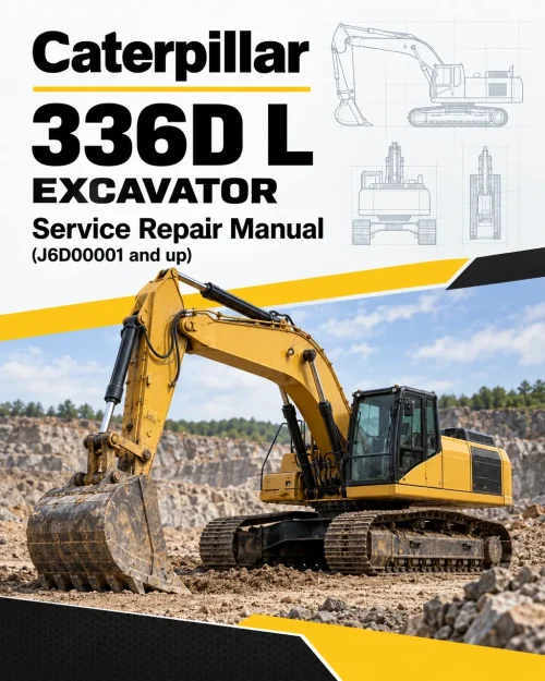 Caterpillar CAT 336D L Excavator Service Repair Manual (J6D00001 and up) Caterpillar CAT 336D L Excavator Service Repair Manual (J6D00001 and up)