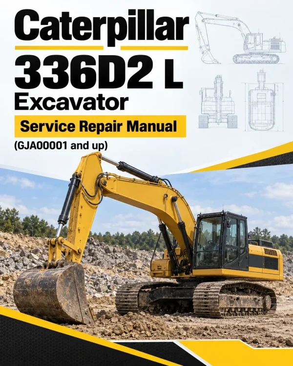 Caterpillar CAT 336D2 L Excavator Service Repair Manual (GJA00001 and up) Caterpillar CAT 336D2 L Excavator Service Repair Manual (GJA00001 and up)
