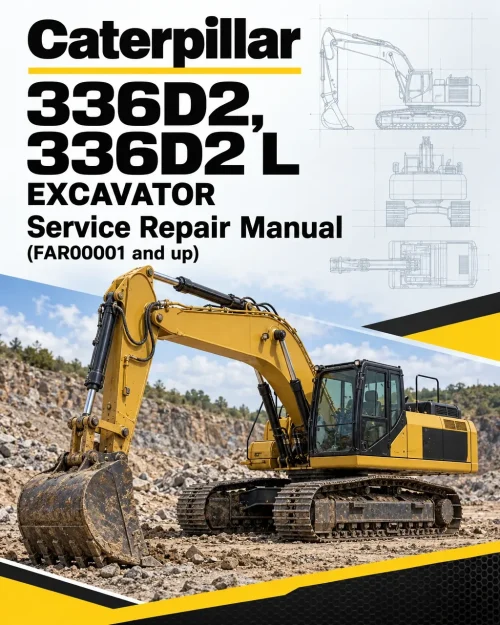 Caterpillar CAT 336D2, 336D2 L Excavator Service Repair Manual (FAR00001 and up) Caterpillar CAT 336D2, 336D2 L Excavator Service Repair Manual (FAR00001 and up)