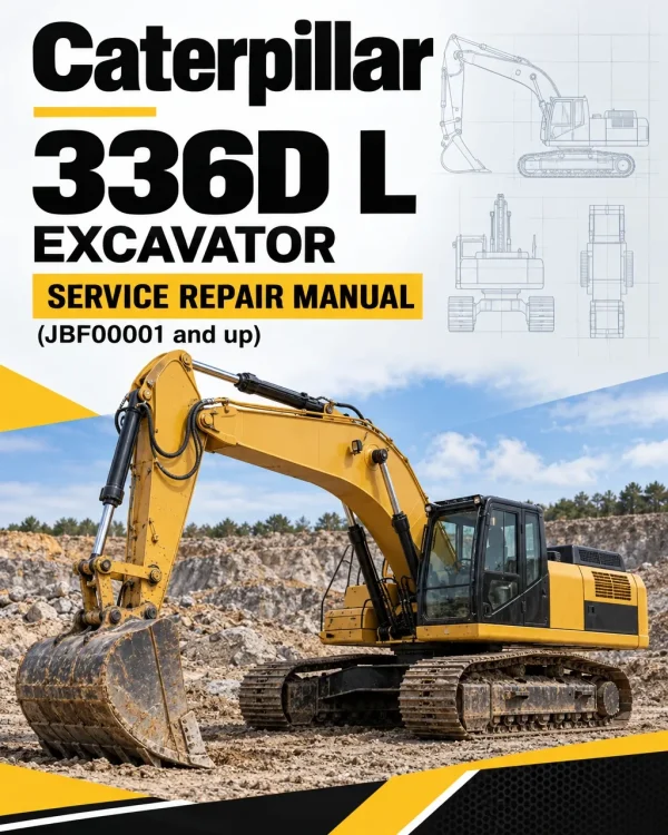 Caterpillar CAT 336D L Excavator Service Repair Manual (JBF00001 and up) Caterpillar CAT 336D L Excavator Service Repair Manual (JBF00001 and up)