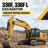 Caterpillar CAT 336F, 336F L Excavator Service Repair Manual (NBL00001 and up) Caterpillar CAT 336F, 336F L Excavator Service Repair Manual (NBL00001 and up)