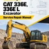 Caterpillar CAT 336E, 336E L Excavator Service Repair Manual (TEG00001 and up)