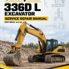 Caterpillar CAT 336D L Excavator Service Repair Manual (WET00001 and up)