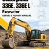 Caterpillar CAT 336E, 336E L Excavator Service Repair Manual (CMR00001 and up)